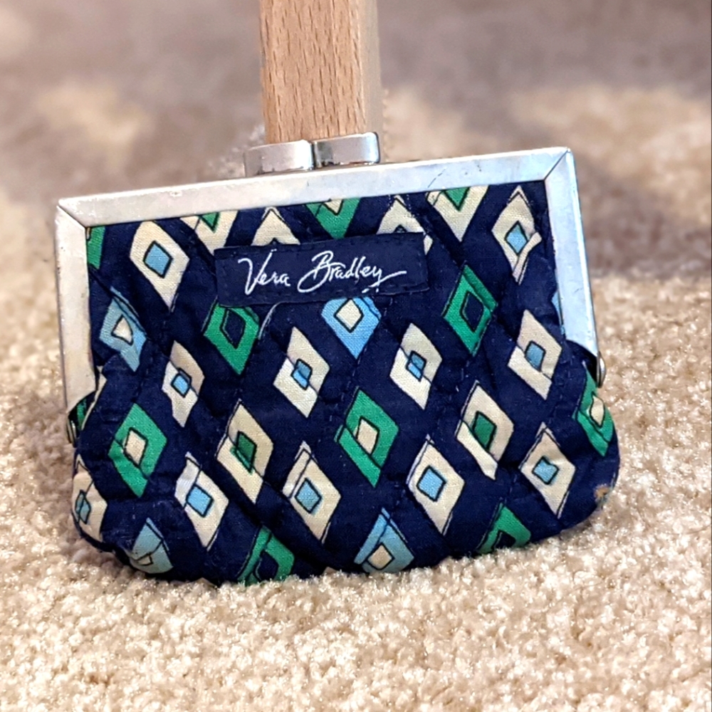Vera Bradley Coin Purse - Mediterranean Blue